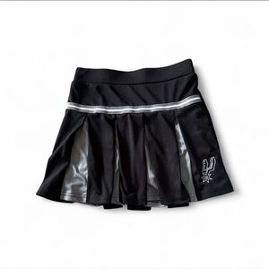 San Antonio Spurs Kids  Black Skirt/Skort